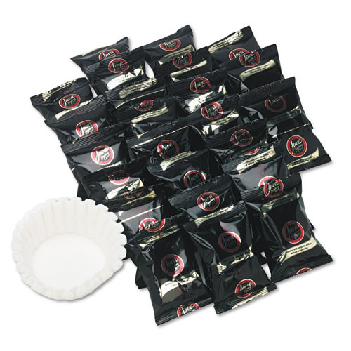 Distant Lands Coffee Coffee Portion Packs  1 5oz Packs  French Roast  42 Carton (JAV308042)