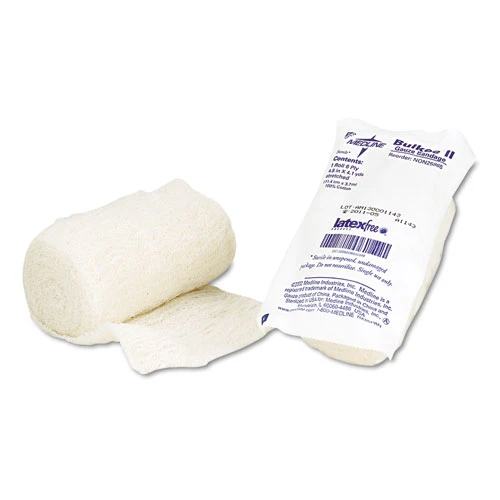 Medline Bulkee II Gauze Bandages  4 5 x 4 1yds  Sterile  100 Rolls Carton (MIINON25865)