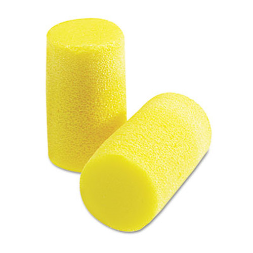 3M EA  AA  R Classic Plus Earplugs  PVC Foam  Yellow  200 Pairs (MMM3101101)