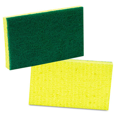Scotch-Brite PROFESSIONAL Medium-Duty Scrubbing Sponge  3 6 x 6 1  10 Pack (MMM74CC)