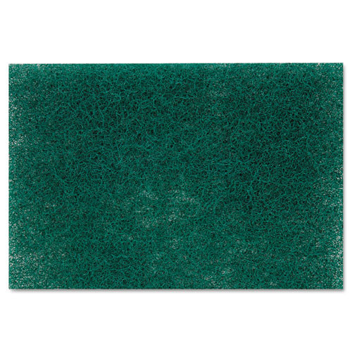 Scotch-Brite PROFESSIONAL Commercial Heavy-Duty Scouring Pad  Green  6 x 9  12 Pack (MMM86)