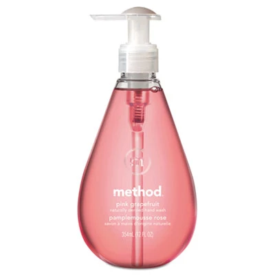 Method Gel Hand Wash  Pink Grapefruit  12 oz Pump Bottle (MTH00039)