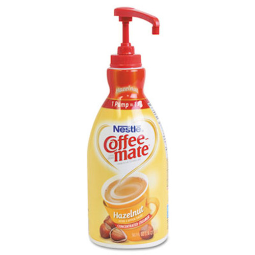 Coffee mate Liquid Coffee Creamer  Hazelnut  1500mL Pump Bottle (NES31831)