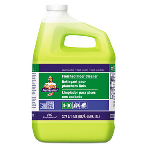 Mr. Clean Finished Floor Cleaner  Lemon Scent  One Gallon Bottle (PGC02621EA)
