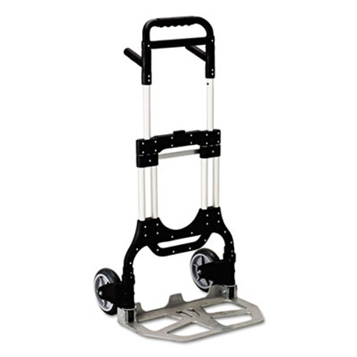 Safco Stow-Away Heavy-Duty Hand Truck  500 lb Capacity  23 x 24 x 50  Aluminum (SAF4055NC)