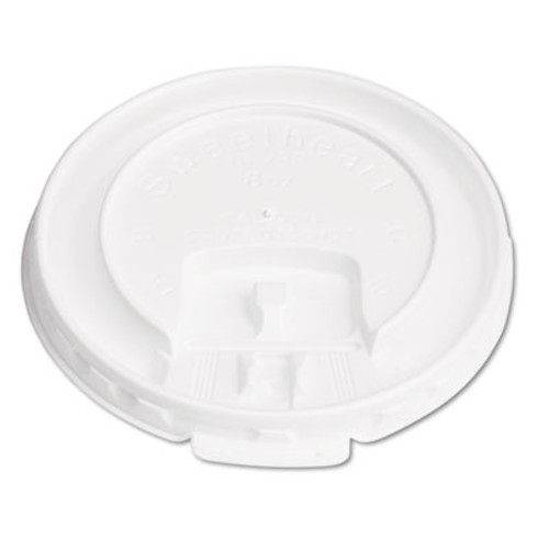 Dart Lift Back   Lock Tab Cup Lids for Foam Cups  For SLOX8J  White  2000 Carton (SCCDLX8R)