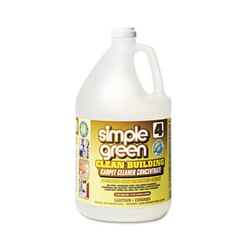 Simple Green Clean Building Carpet Cleaner Concentrate  Unscented  1gal Bottle (SMP11201)
