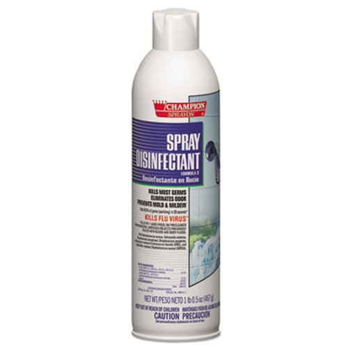 Chase Products Champion Sprayon Spray Disinfectant  16 5oz  12 Carton (CHP5157)