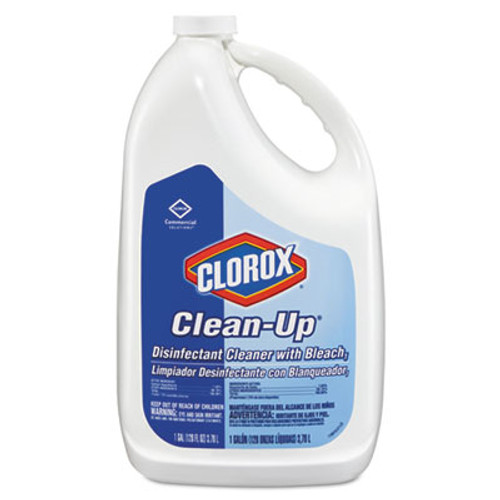 Clorox Clean-Up Disinfectant Cleaner with Bleach  Fresh  128 oz Refill Bottle (CLO35420EA)