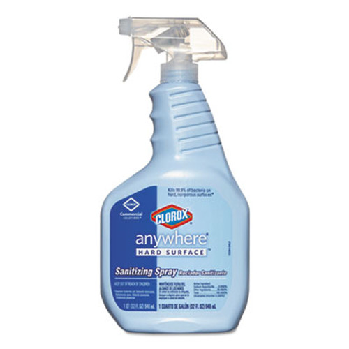 Clorox Anywhere Hard Surface Sanitizing Spray  32oz Spray Bottle (CLO01698)