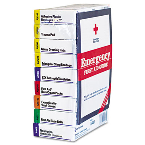 First Aid Only ANSI Compliant 10 Person First Aid Kit Refill  63-Pieces (FAO740010)