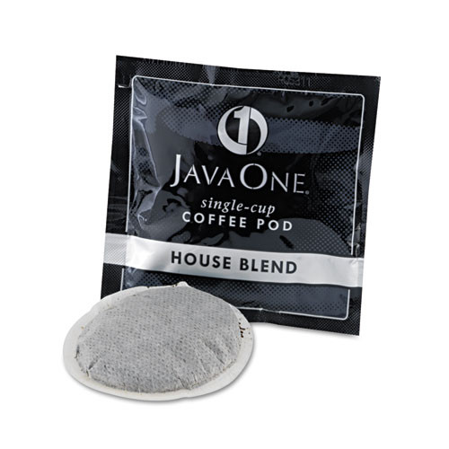 Java One Coffee Pods  House Blend  Single Cup  14 Box (JAV40300)