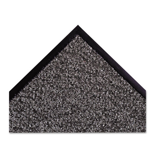 Crown Dust-Star Microfiber Wiper Mat  36 x 120  Charcoal (CWNDS0310CH)