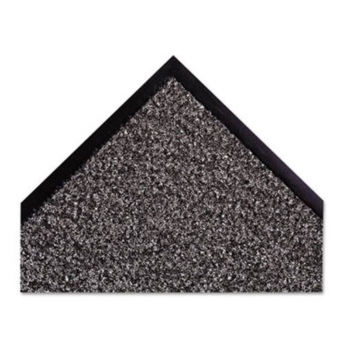 Crown Dust-Star Microfiber Wiper Mat  48 x 72  Charcoal (CWNDS0046CH)