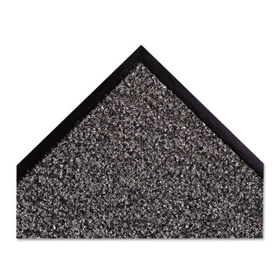 Crown Dust-Star Microfiber Wiper Mat  48 x 72  Charcoal (CWNDS0046CH)