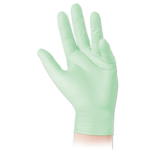 Medline Aloetouch Ice Nitrile Exam Gloves  Large  Green  200 Box (MIIMDS195286)