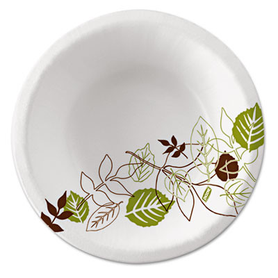 Dixie Ultra Pathways Heavyweight Paper Bowls  WiseSize  12oz  125 Pack (DXESXB12WSPK)
