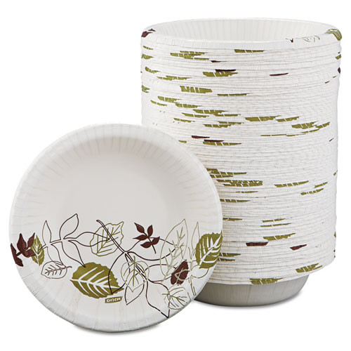 Dixie Ultra Pathways Heavyweight Paper Bowls  WiseSize  12oz  125 Pack (DXESXB12WSPK)