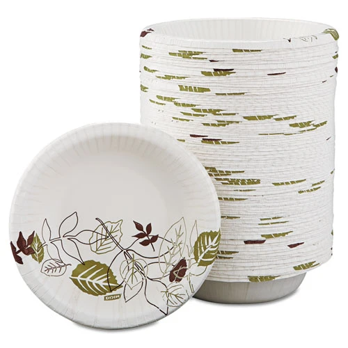 Dixie Ultra Pathways Heavyweight Paper Bowls  WiseSize  12oz  125 Pack (DXESXB12WSPK)