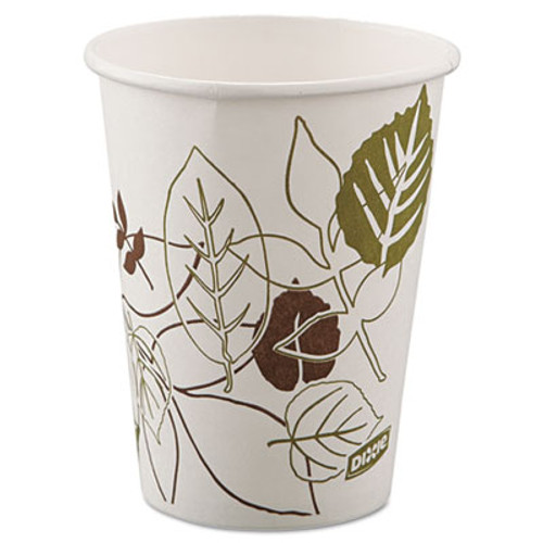 Dixie Pathways Paper Hot Cups  8oz  25  Pack  25 Pack (DXE2338WSPK)