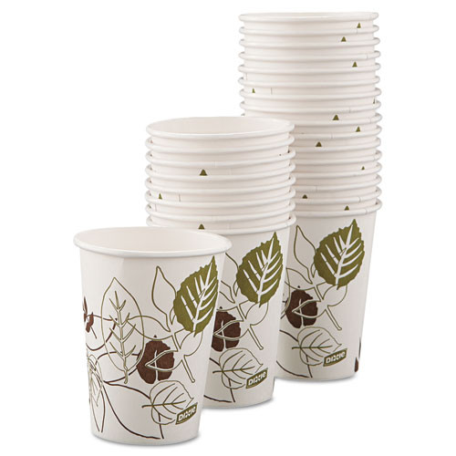 Dixie Pathways Paper Hot Cups  8oz  25  Pack  25 Pack (DXE2338WSPK)