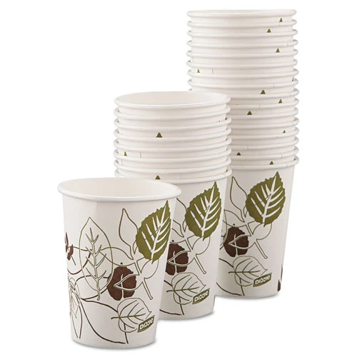 Dixie Pathways Paper Hot Cups  8oz  25  Pack  25 Pack (DXE2338WSPK)
