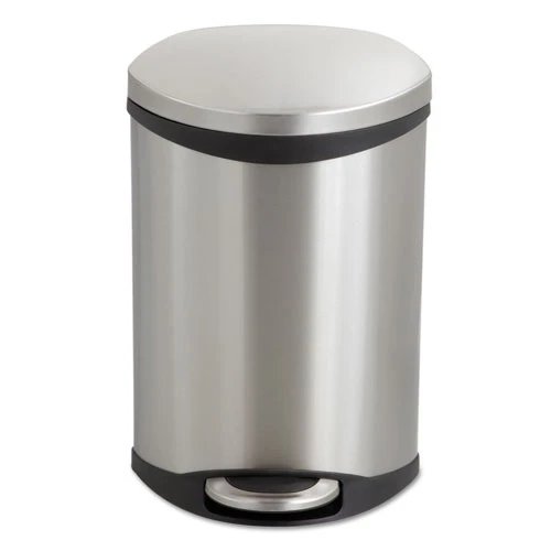 Safco Step-On Medical Receptacle  3 gal  Stainless Steel (SAF9901SS)