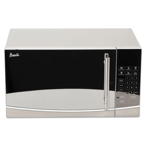 Avanti 1 1 Cubic Foot Capacity Stainless Steel Touch Microwave Oven  1000 Watts (AVAMO1108SST)