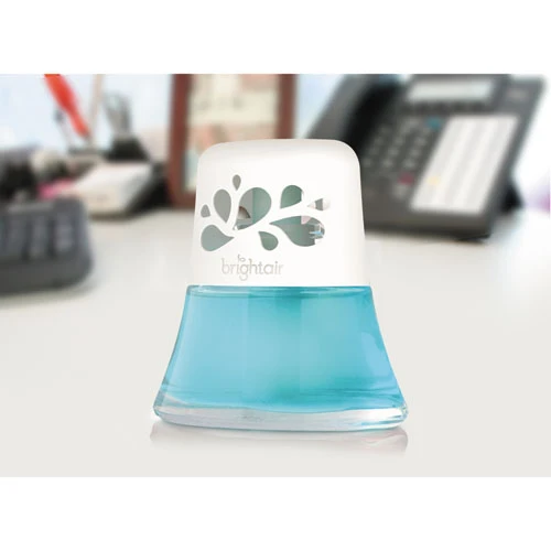 BRIGHT Air Scented Oil Air Freshener  Calm Waters and Spa  Blue  2 5 oz (BRI900115EA)
