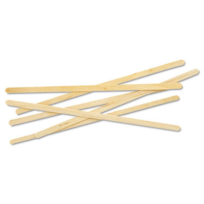 Eco-Products Renewable Wooden Stir Sticks - 7   1000 PK (ECONTSTC10C)