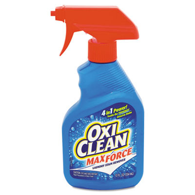 OxiClean Max Force Laundry Stain Remover  12oz Spray Bottle (CDC5703700070EA)