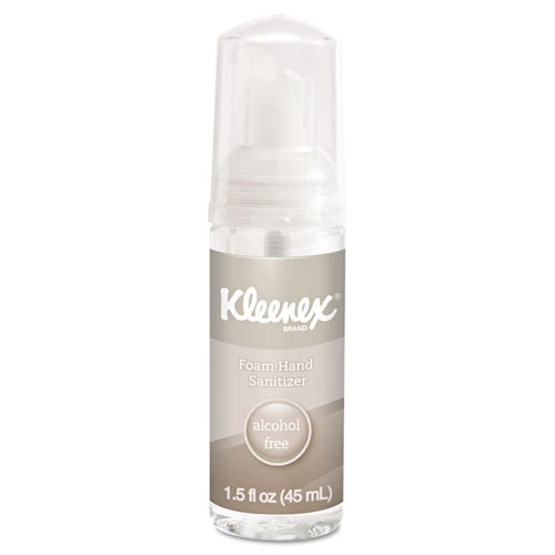 Kleenex Alcohol-Free Foam Hand Sanitizer  1 5 oz  Clear (KCC34136EA)