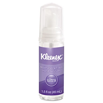 Kleenex Ultra Moisturizing Foam Hand Sanitizer  1 5 oz  Clear (KCC34604EA)