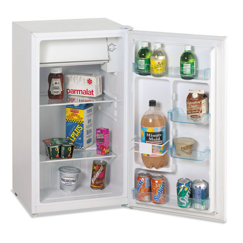 Avanti 3 3 Cu Ft Refrigerator with Chiller Compartment  White (AVARM3306W)