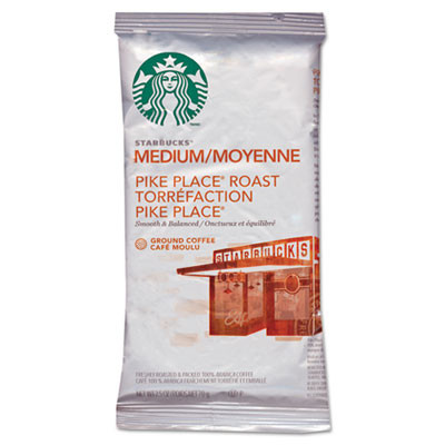 Starbucks Coffee  Pike Place  2 5oz  18 Box (SBK11018197)