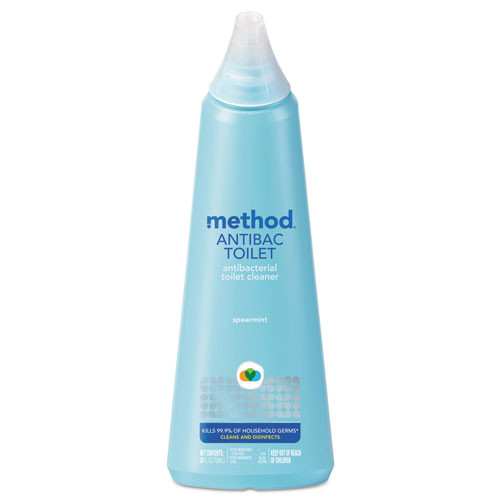 Method Antibacterial Toilet Cleaner  Spearmint  24 oz Bottle (MTH01221)