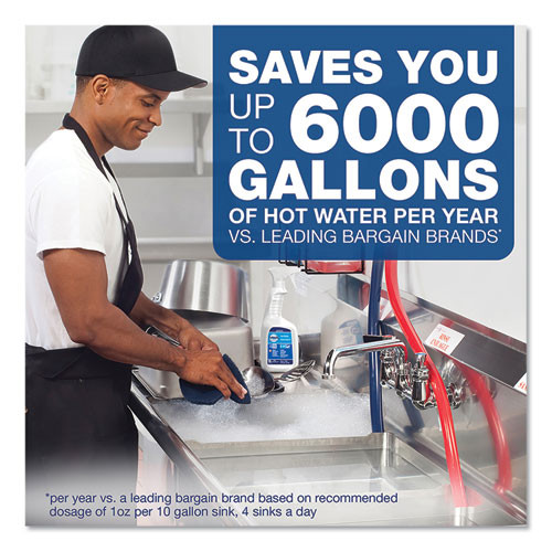 Dawn Professional Manual Pot Pan Dish Detergent  Lemon  38 oz Bottle (PGC45113EA)