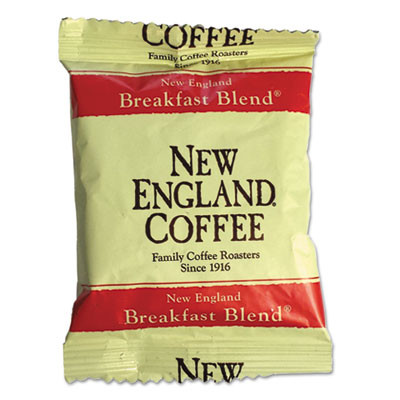 New England Coffee Coffee Portion Packs  Breakfast Blend  2 5 oz Pack  24 Box (NCF026260)