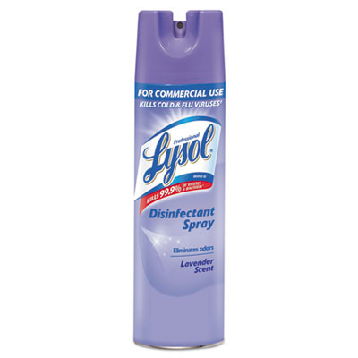 Professional LYSOL Brand Disinfectant Spray  Lavender  19 oz Aerosol (RAC89097EA)