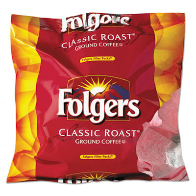 Folgers Coffee Filter Packs  Regular  1 05 oz Filter Pack  40 Carton (FOL52320)