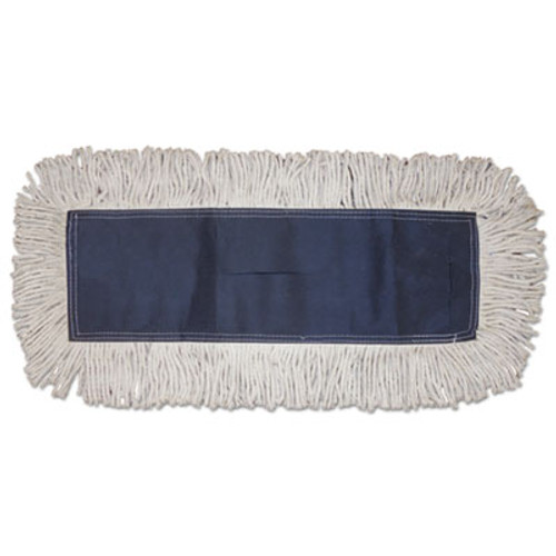 Boardwalk Disposable Dust Mop Head  Cotton  Cut-End  60w x 5d (BWK1660CT)