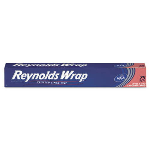 Reynolds Wrap Standard Aluminum Foil Roll  12  x 75 ft  Silver (RFPF28015)