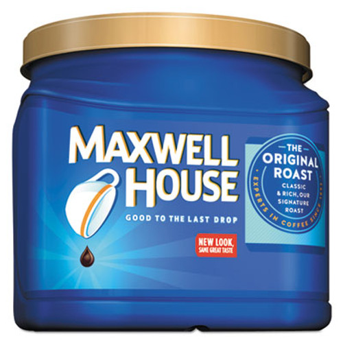 Maxwell House Coffee  Ground  Original Roast  30 6 oz Canister  6 Canisters Carton (MWH04648CT)