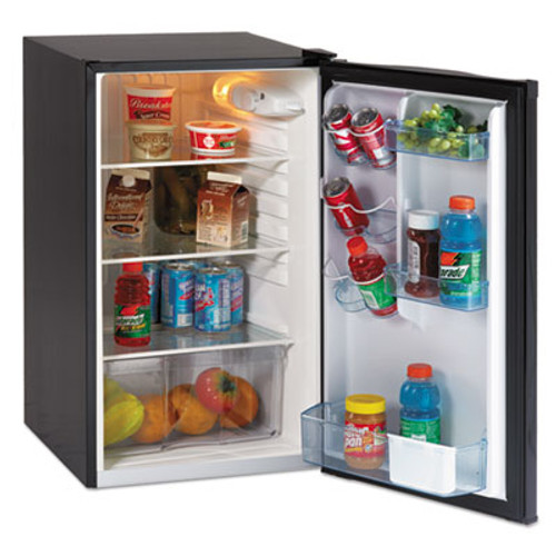 Avanti 4 4 CF Auto-Defrost Refrigerator  19 1 2 w x 22 d x 33 h  Black (AVAAR4446B)