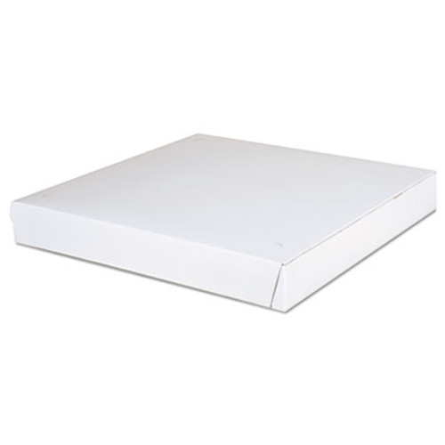 SCT Paperboard Pizza Boxes 14 x 14 x 1 7 8  White  100 Carton (SCH1465)