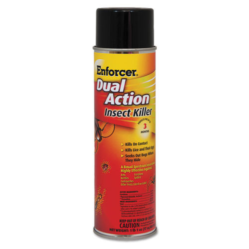 Enforcer Dual Action Insect Killer  For Flying Crawling Insects  17 oz Aerosol (AMR1047651EA)