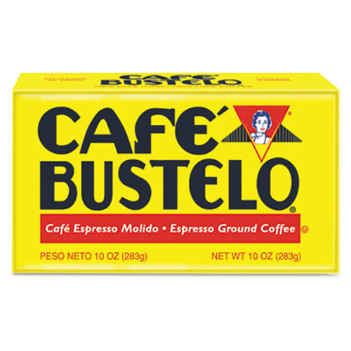 Caf?© Bustelo Coffee  Espresso  10 oz Brick Pack  24 Carton (FOL01720CT)