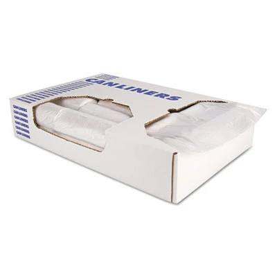 AccuFit Accufit Low-Density Can Liners  44 gal  0 9 mil  37 x 50  Clear  100 Carton (HERH7450TCR01)