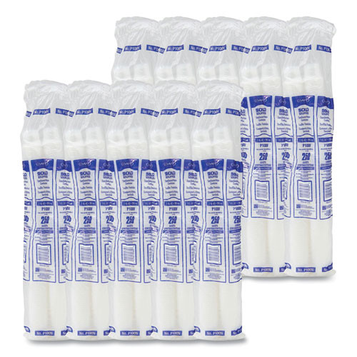 Dart Polystyrene Portion Cups  1 oz  Translucent  2500 Carton (DCCP100N)