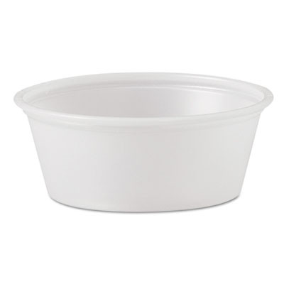 Dart Polystyrene Portion Cups  1 1 2 oz  Translucent  2500 Carton (DCCP150N)
